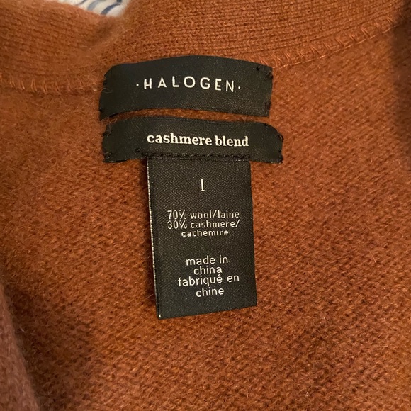 Halogen Cashmere Blend Cardigan - Picture 4 of 4